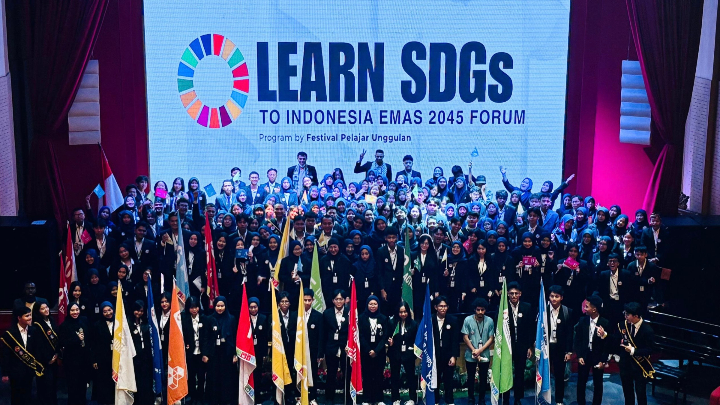 LEARN SDGs TO INDONESIA EMAS 2045 FORUM